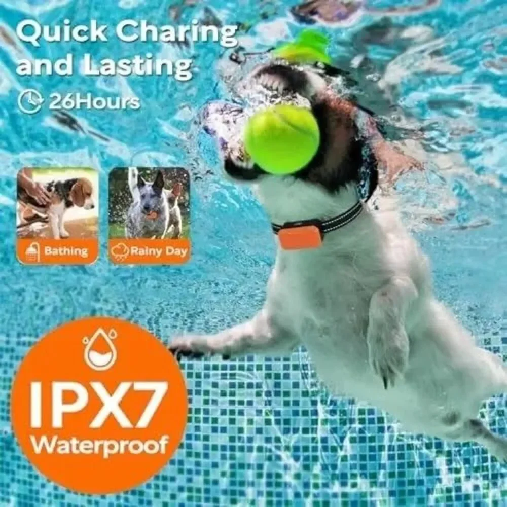 New 2 In 1 Wireless Electric Fence Remote Dogs Shock Training Collar Pet Trainer